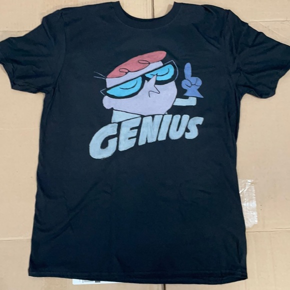 Dexter’s Laboratory Other - Dexter’s Laboratory Cartoon BLACK T Shirt Large